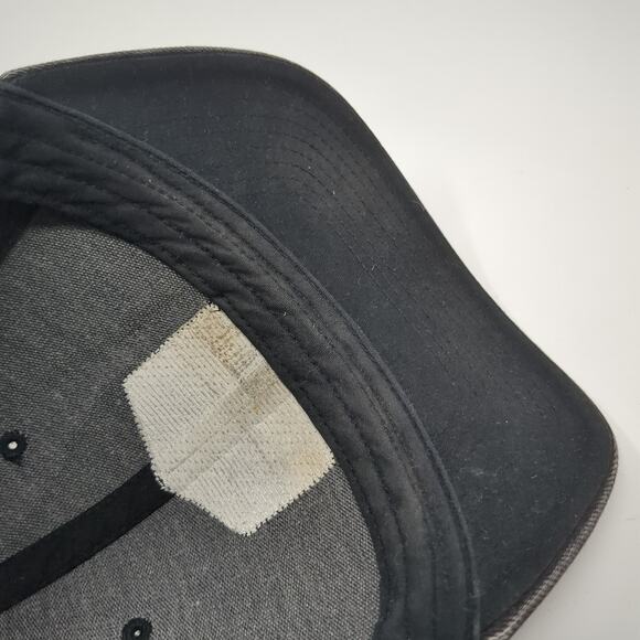 Punchy Snapback Trucker Hat Black One Size Adjustable Mesh Back Get Your Hooey - Picture 6 of 7